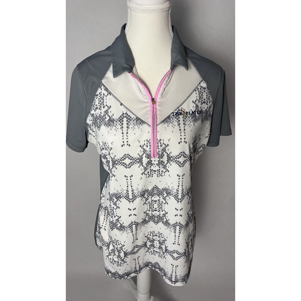 TPC Sawgrass Polo Shirt Women's Small Annika Cutter & Buck Golf Performance